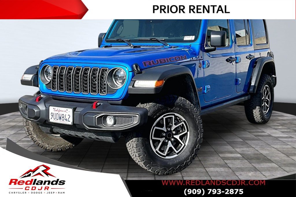 Certified 2025 Jeep Wrangler Unlimited Rubicon w/ Convenience Group