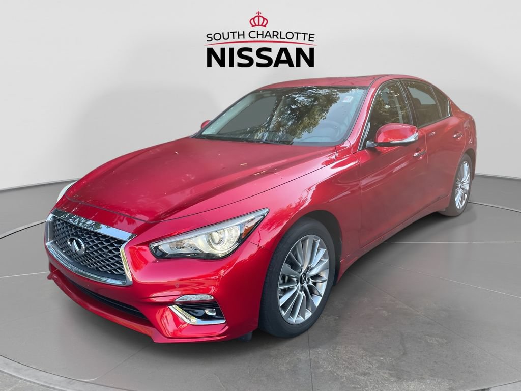 Used 2023 INFINITI Q50 Luxe w/ Cargo Package AWD/4WD image 3