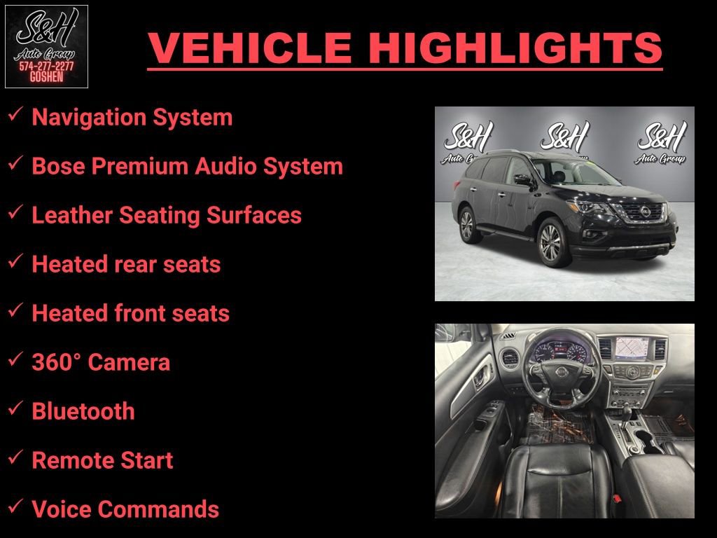 Used 2019 Nissan Pathfinder SL AWD/4WD image 3