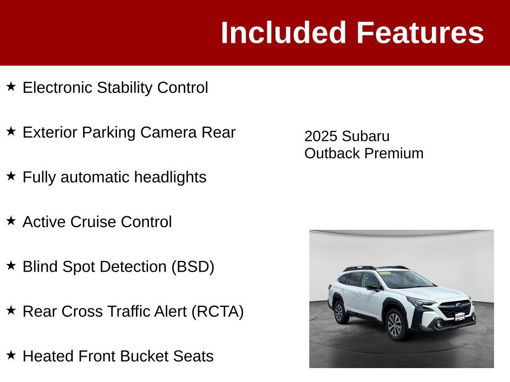 Used 2025 Subaru Outback Premium AWD/4WD image 4