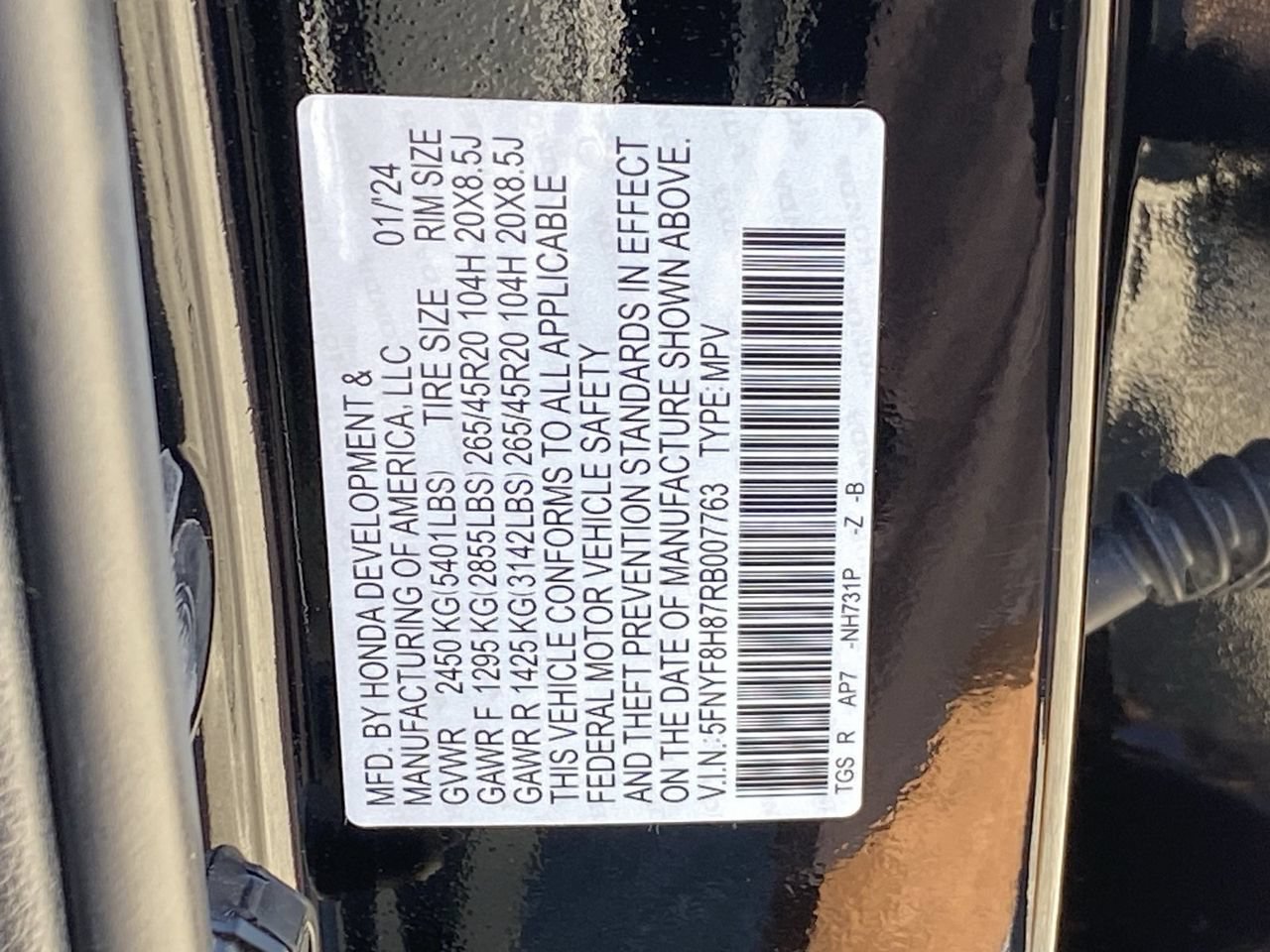 Used 2024 Honda Passport Black Edition image 34