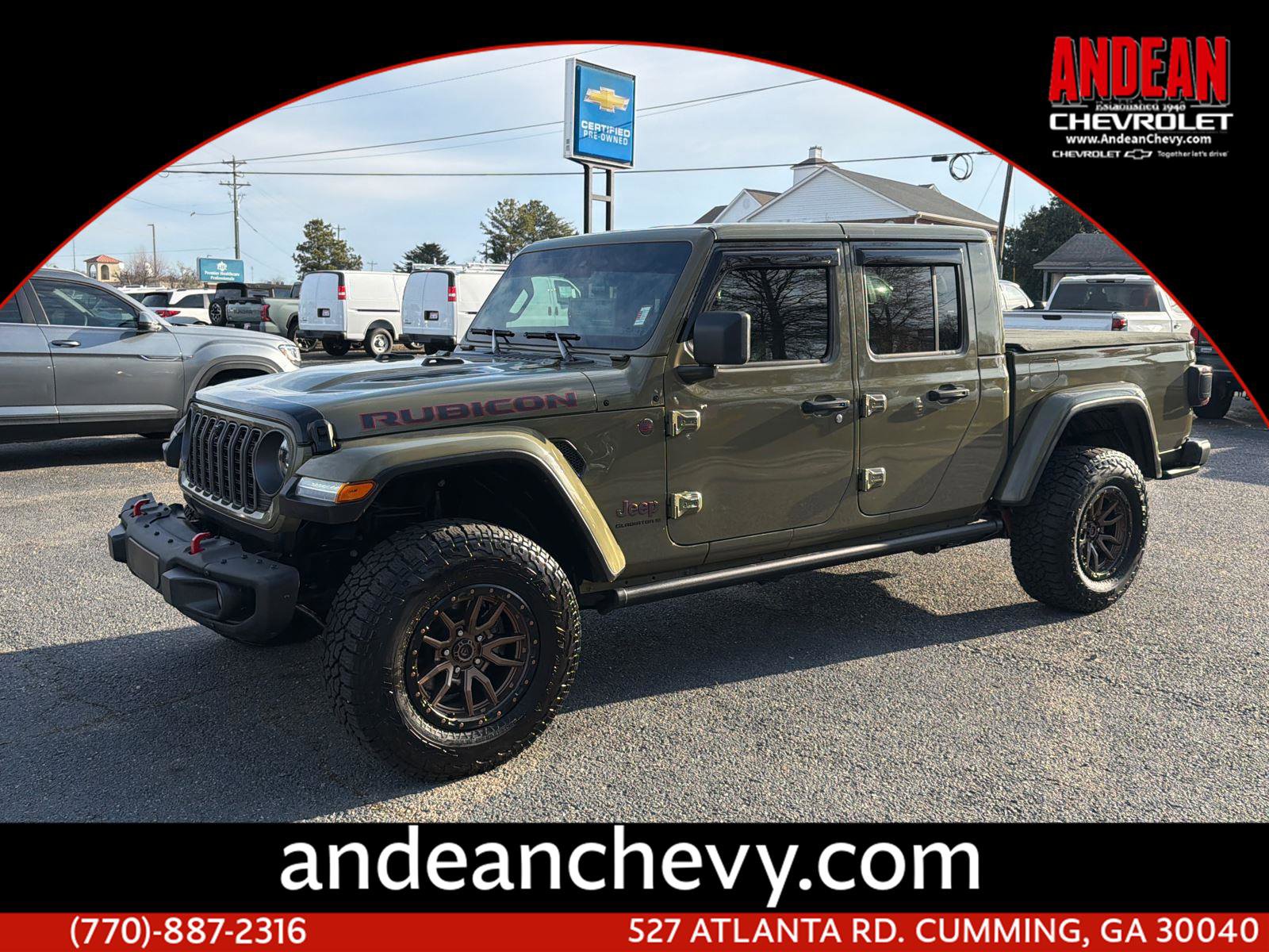 Used 2025 Jeep Gladiator Rubicon AWD/4WD image 1