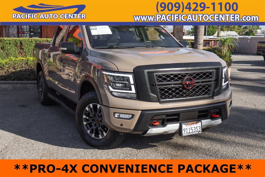 Used 2023 Nissan Titan PRO-4X w/ Pro-4x Convenience Package AWD/4WD image 1