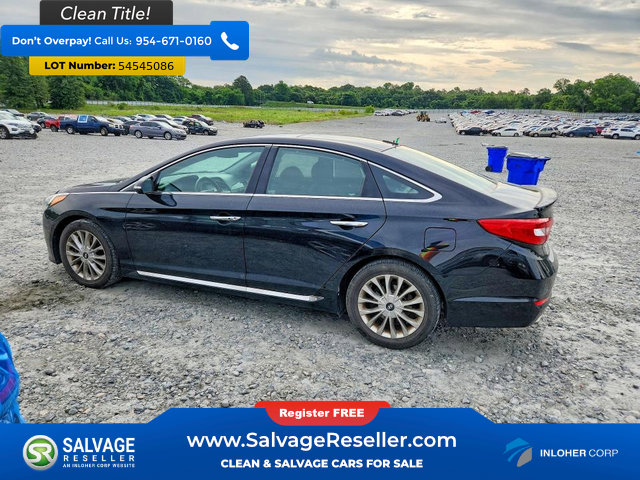 Used 2015 Hyundai Sonata Limited w/ Option Group 06 FWD image 3