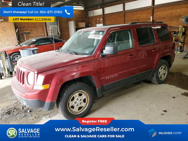 Used 2015 Jeep Patriot Sport w/ Power Value Group AWD/4WD image 1