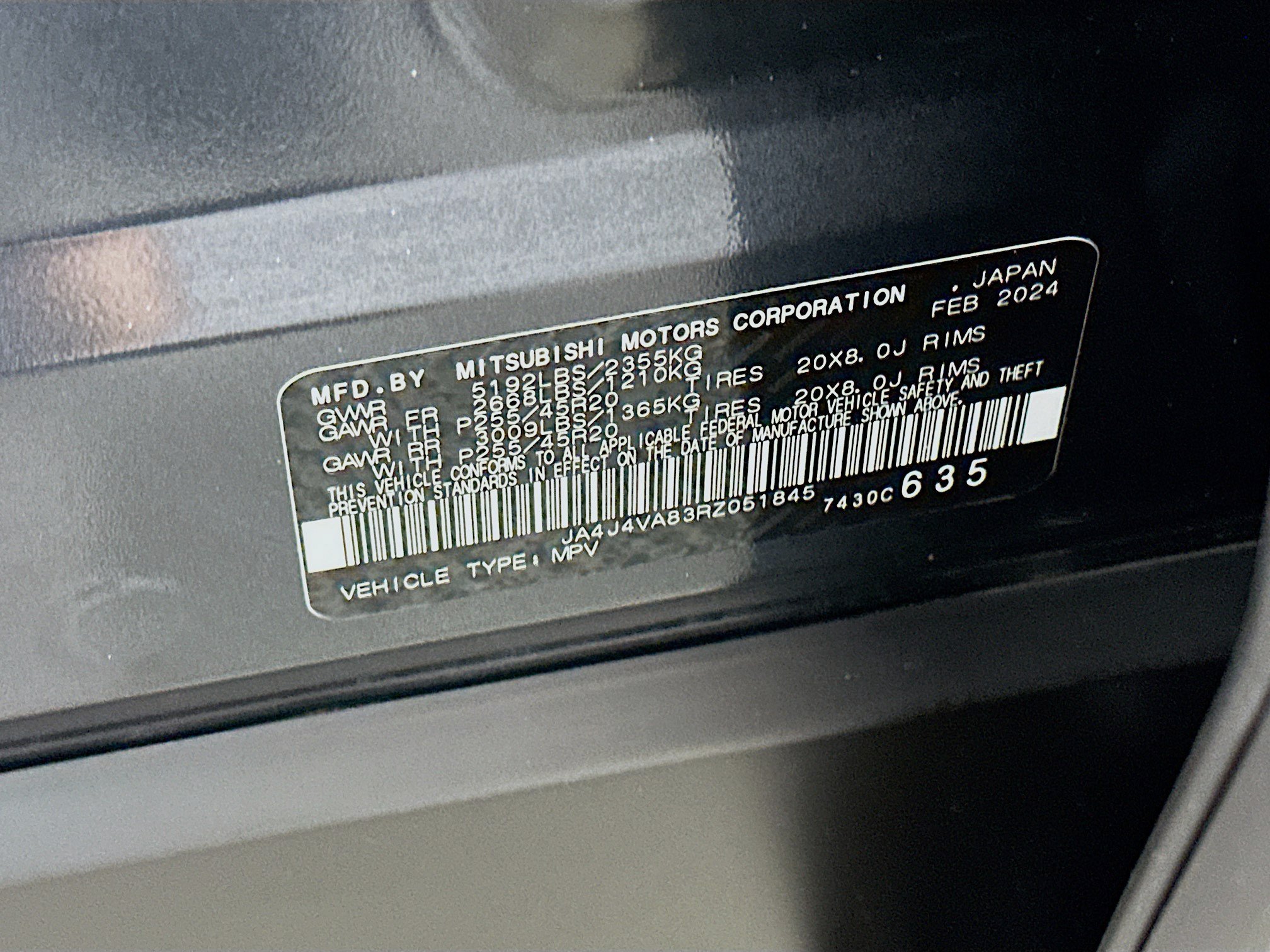 Used 2024 Mitsubishi Outlander SE AWD/4WD image 12