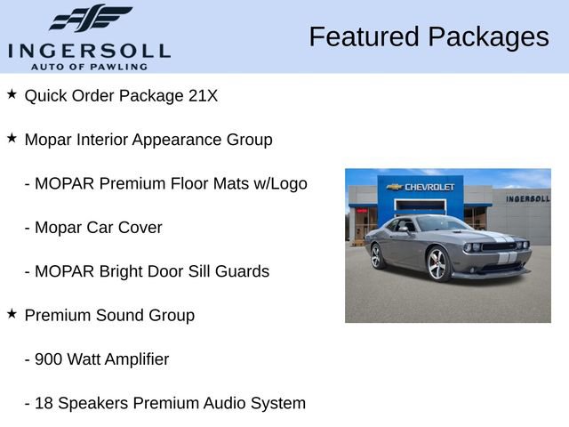 Used 2012 Dodge Challenger SRT8 w/ Premium Sound Group RWD image 10