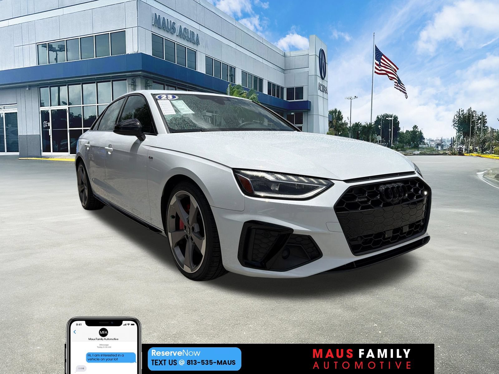 Used 2023 Audi A4 2.0T Premium Plus w/ Premium Plus Package AWD/4WD image 1
