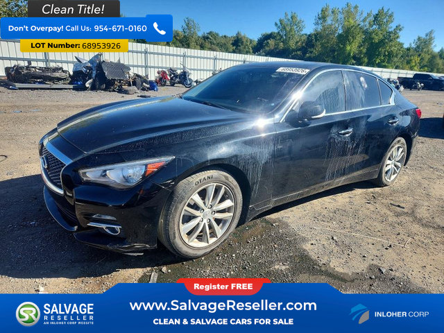 Used 2016 INFINITI Q50 Premium w/ 2.0T Premium Plus Package RWD image 1