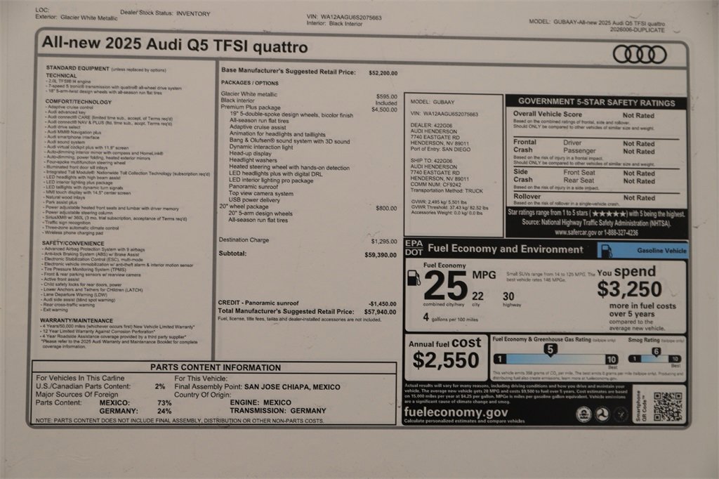 New 2025 Audi Q5 Premium Plus image 31