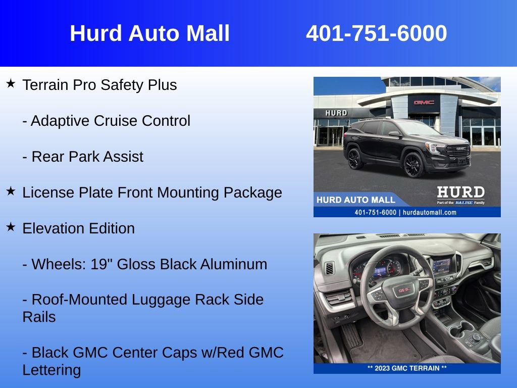 Certified 2023 GMC Terrain SLE w/ Driver Convenience Package image 12