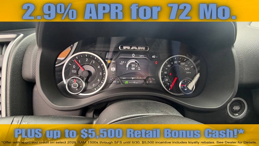 New 2026 RAM 1500 Big Horn AWD/4WD image 49