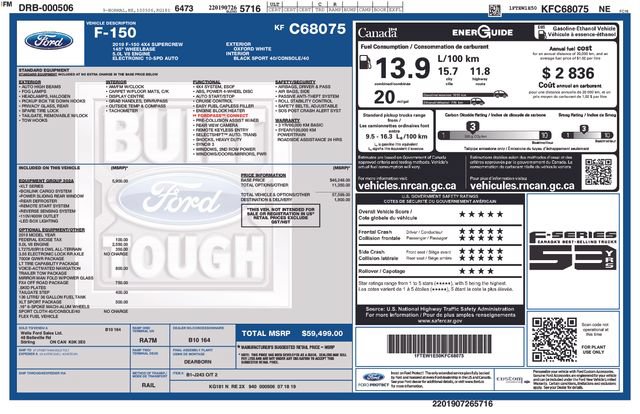 Used 2019 Ford F150 XLT w/ Equipment Group 302A Luxury AWD/4WD image 34
