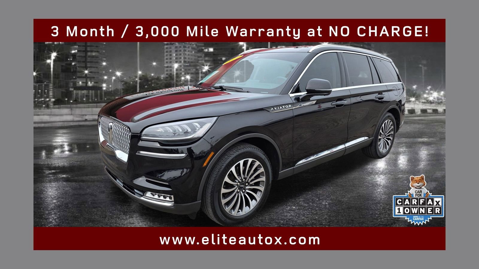 Used 2021 Lincoln Aviator Reserve w/ Elements Package Plus