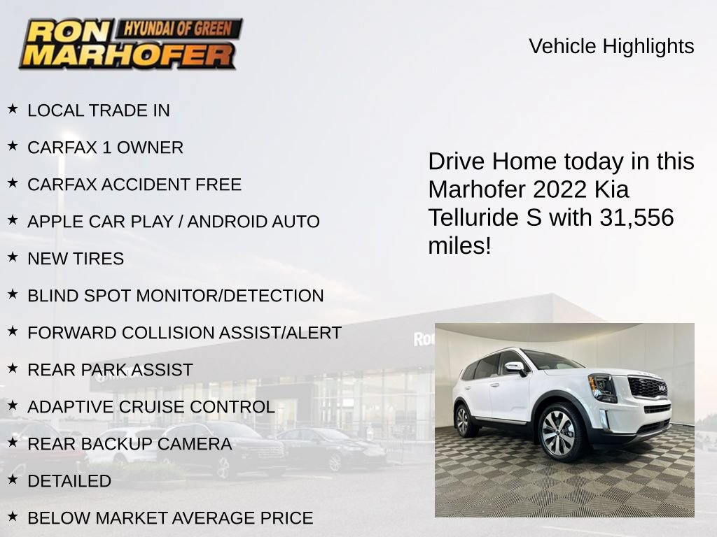 Used 2022 Kia Telluride S AWD/4WD image 15