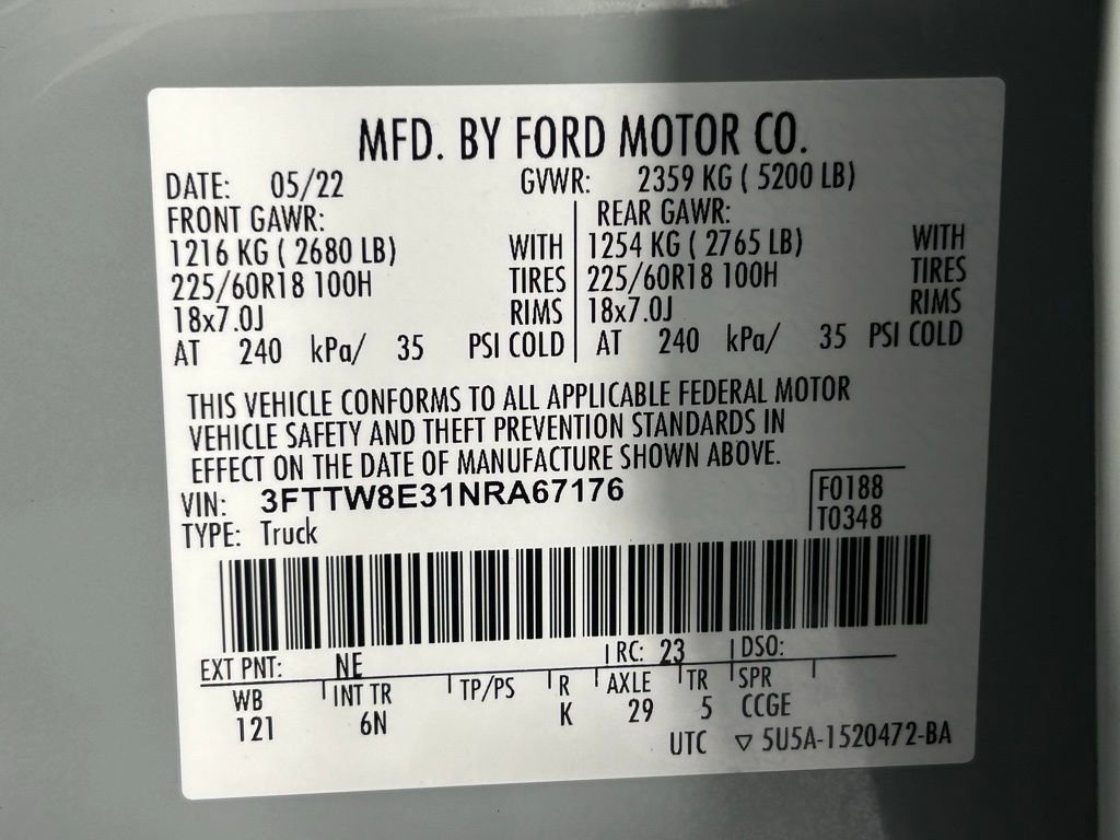 Used 2022 Ford Maverick Lariat image 36