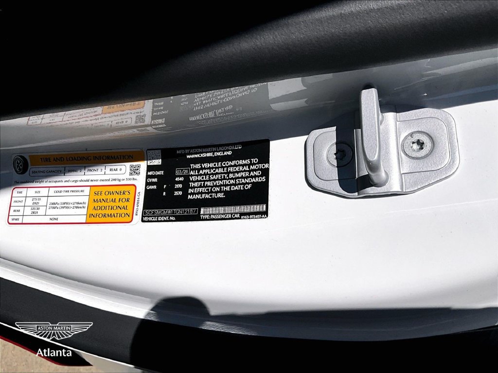 Used 2026 Aston Martin V8 Vantage S RWD image 25