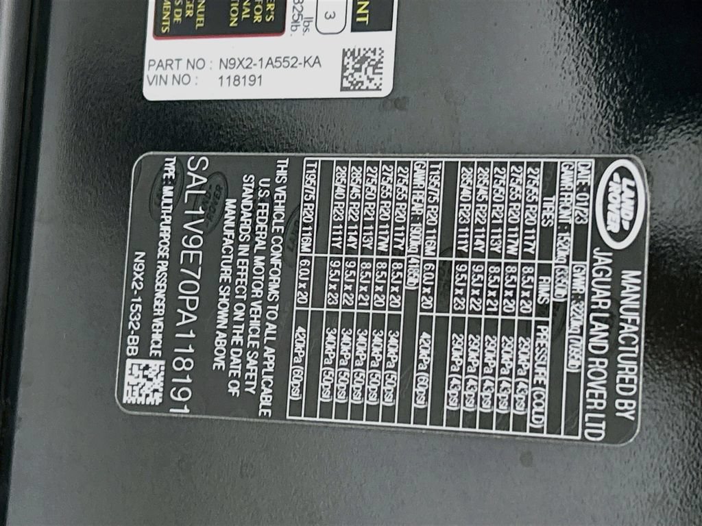 Certified 2023 Land Rover Range Rover Sport First Edition AWD/4WD image 34