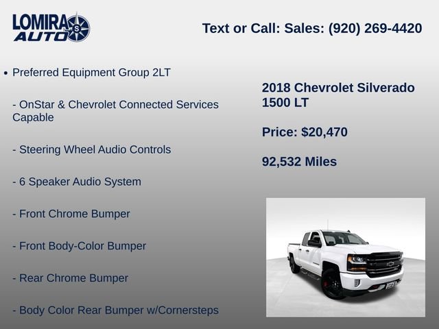 Used 2018 Chevrolet Silverado 1500 LT w/ Redline Edition AWD/4WD image 27