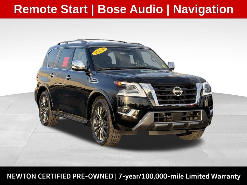 Used 2024 Nissan Armada Platinum w/ Captain's Chairs Package