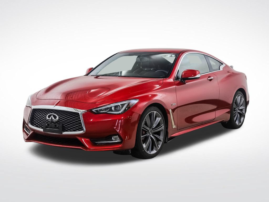 Used 2018 INFINITI Q60 Red Sport 400 w/ Sensory Package 3.0T Sport