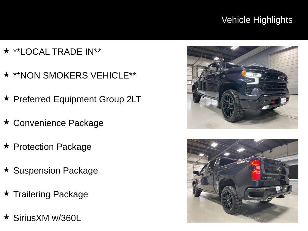 Used 2022 Chevrolet Silverado 1500 LT Trail Boss w/ Protection Package AWD/4WD image 12