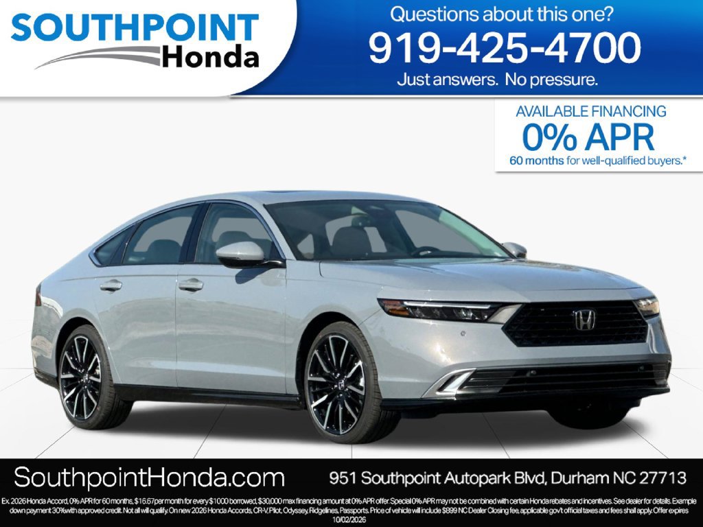New 2026 Honda Accord Touring
