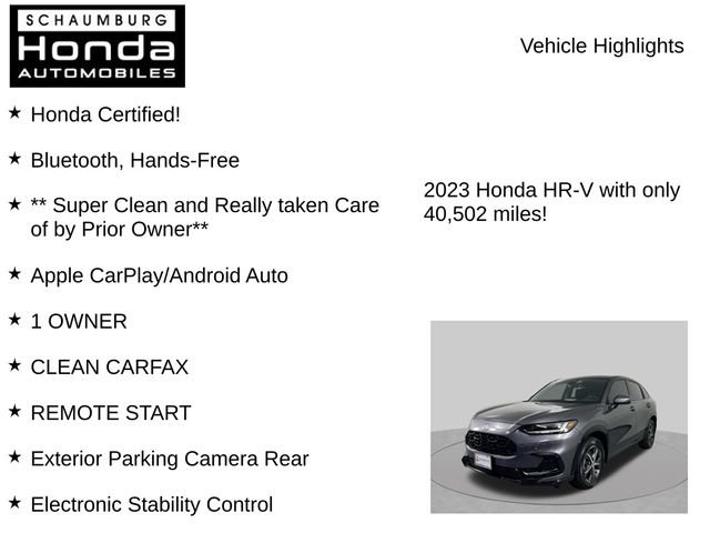 Certified 2023 Honda HR-V EX-L image 14