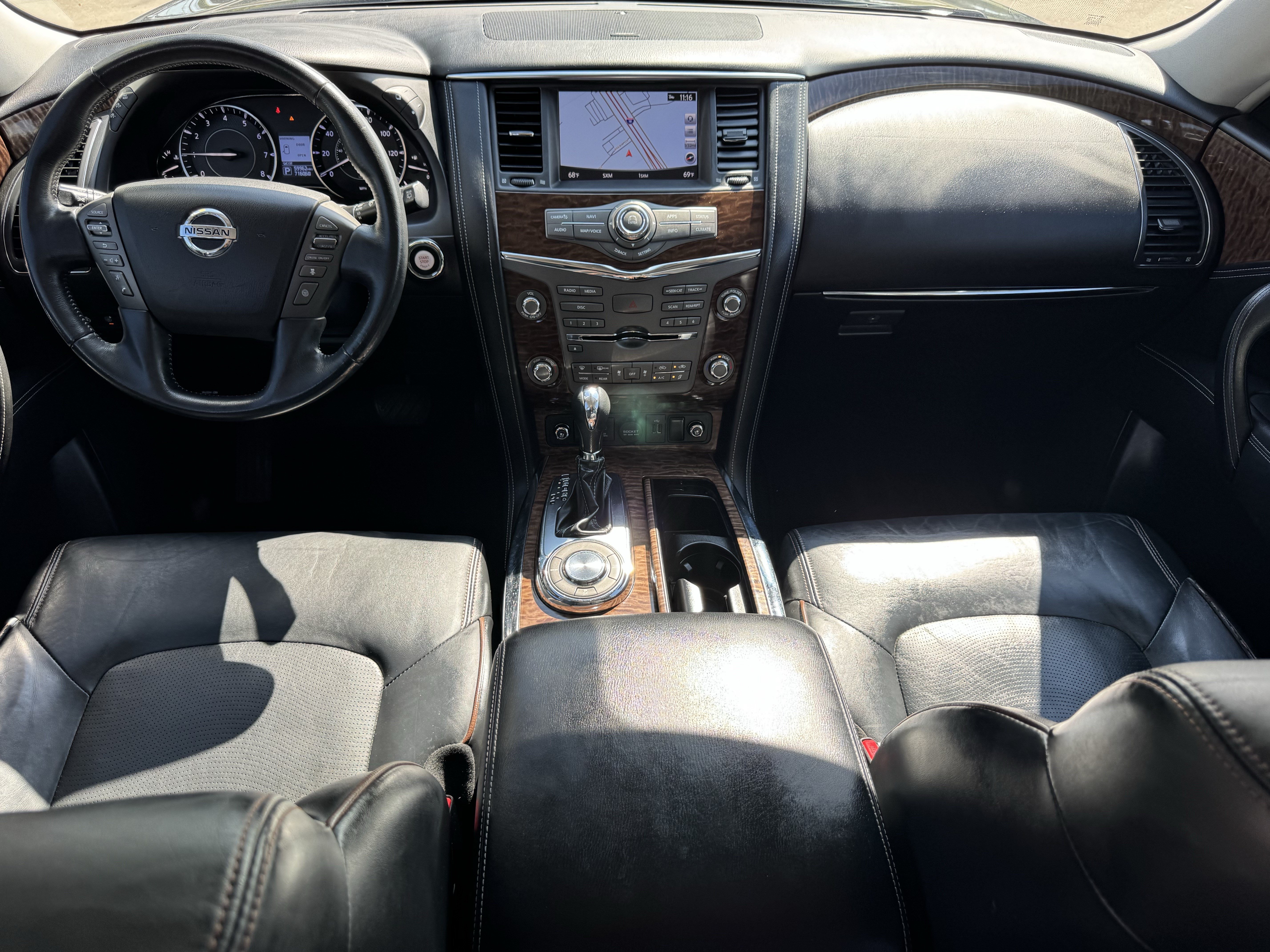 Used 2020 Nissan Armada Platinum w/ Captain's Chairs Package RWD image 9