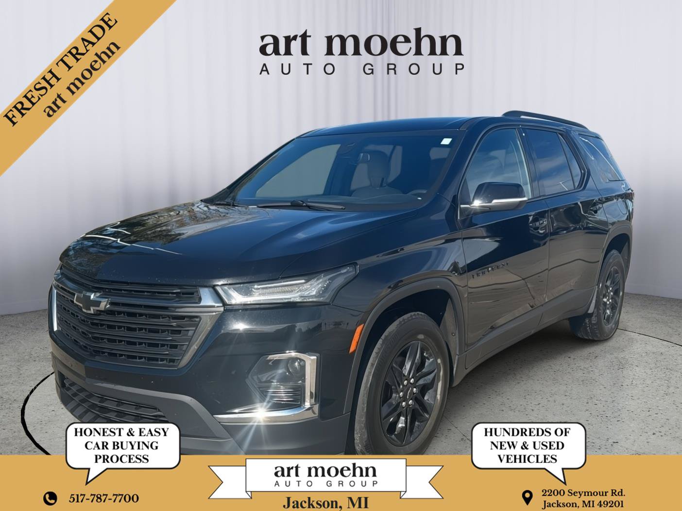 Used 2023 Chevrolet Traverse LS w/ Midnight/Sport Edition AWD/4WD image 1