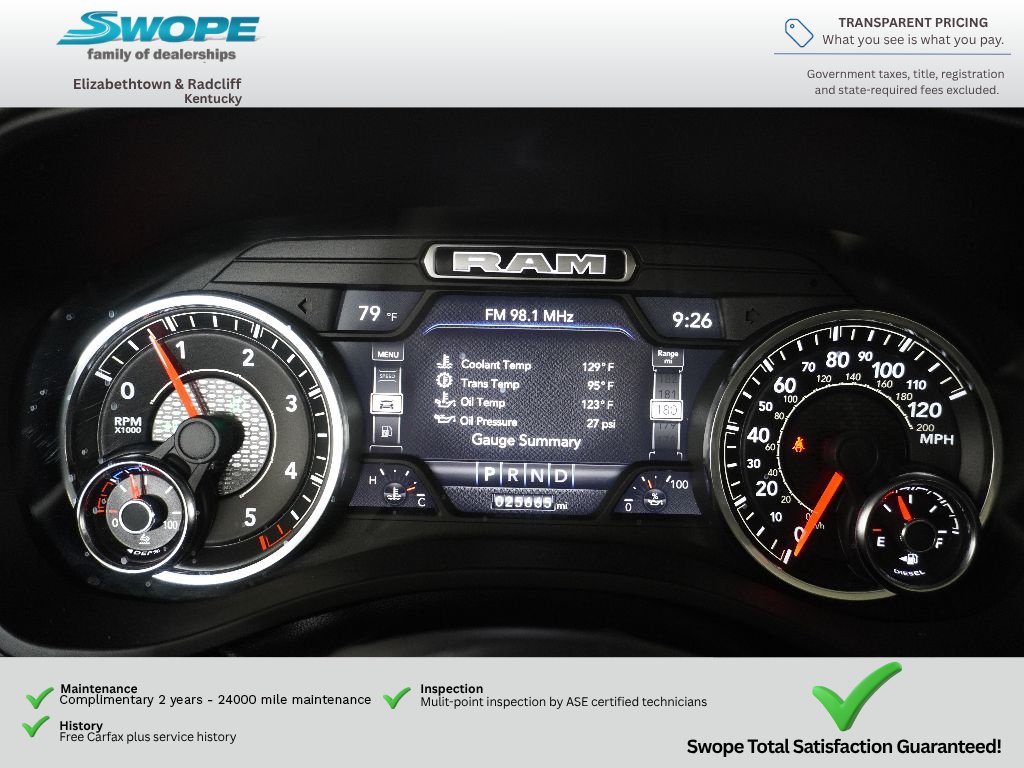 Used 2023 RAM 1500 Big Horn AWD/4WD image 17