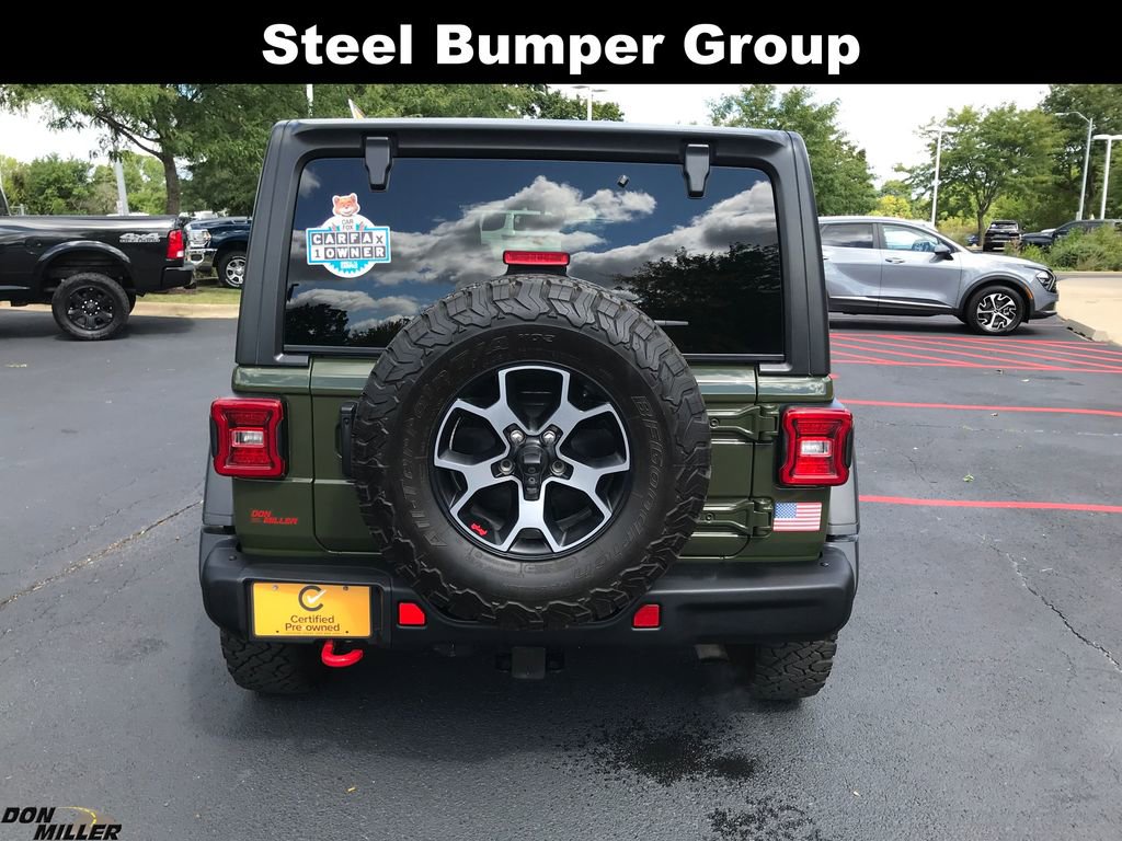 Certified 2021 Jeep Wrangler Unlimited Rubicon w/ Steel Bumper Group image 6