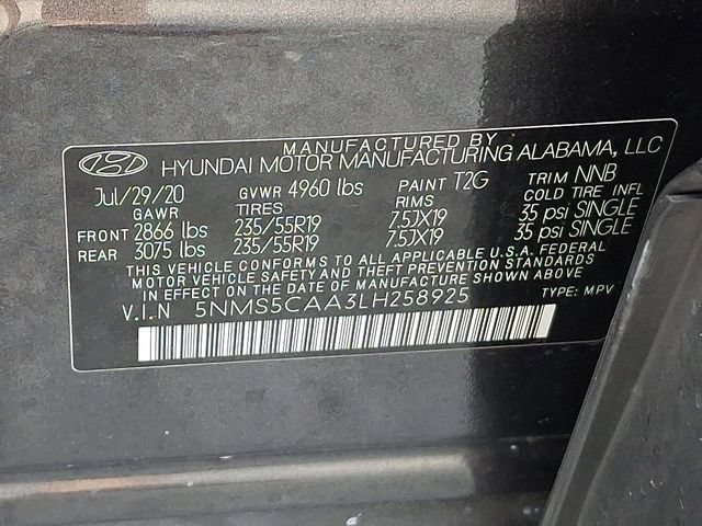Used 2020 Hyundai Santa Fe Limited AWD/4WD image 32