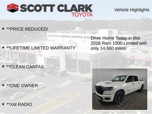 Used 2026 RAM 1500 Limited AWD/4WD image 13