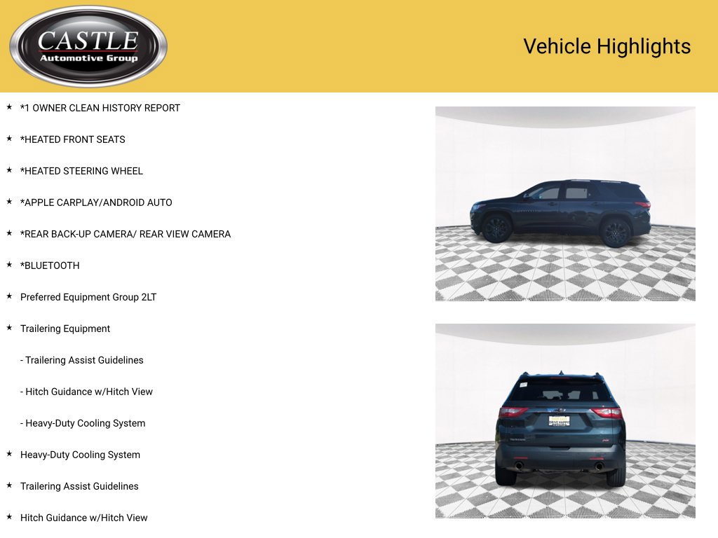 Used 2020 Chevrolet Traverse RS FWD image 3
