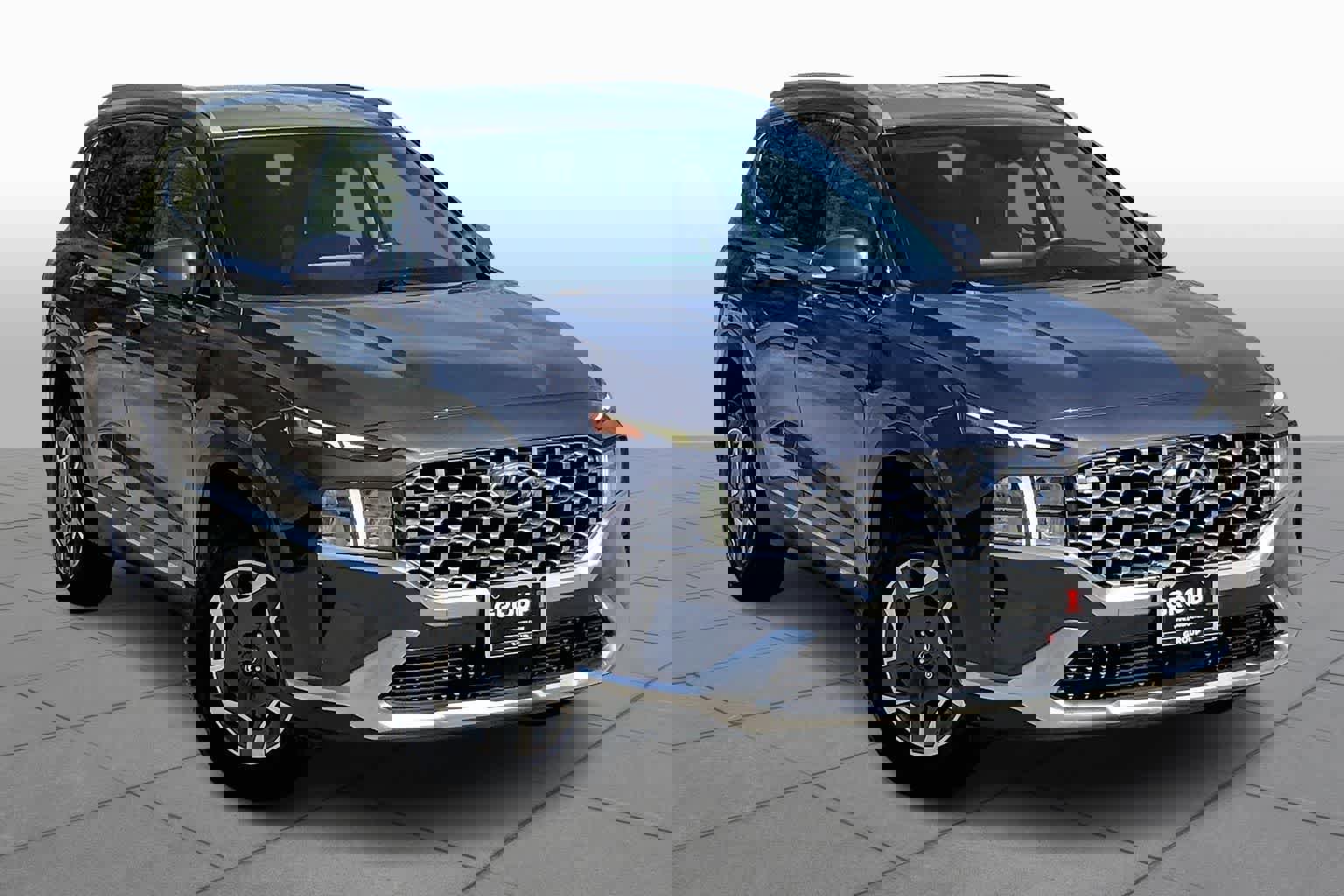 Used 2021 Hyundai Santa Fe Blue w/ Cargo Package image 3