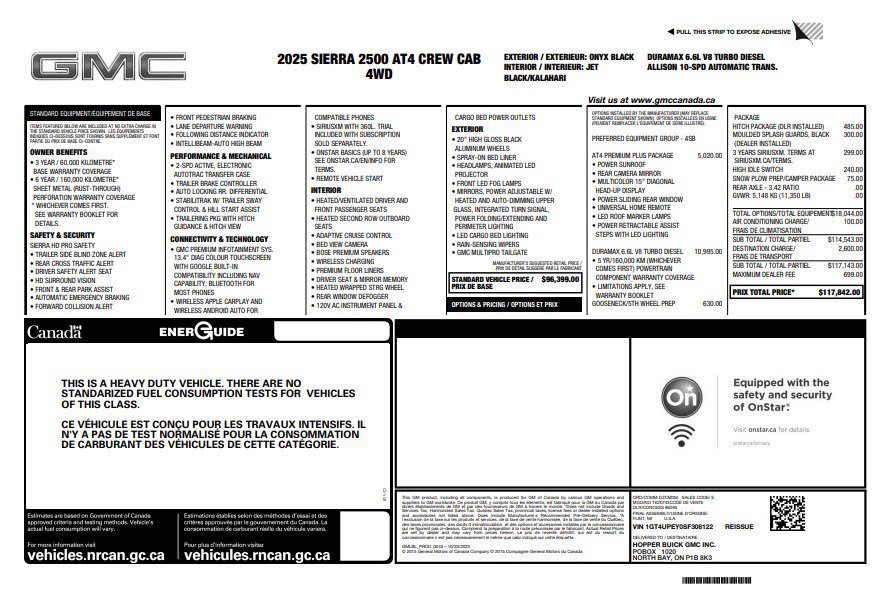 Certified 2025 GMC Sierra 2500 AT4 w/ AT4 Premium Plus Package AWD/4WD image 34