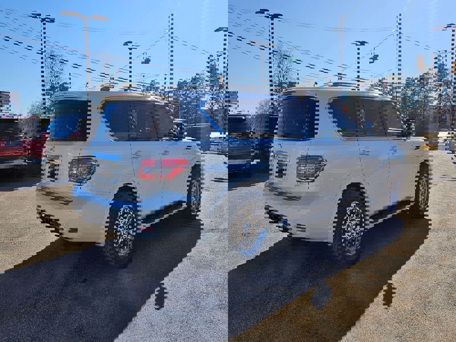 Used 2020 Nissan Armada Platinum w/ Captain's Chairs Package image 39