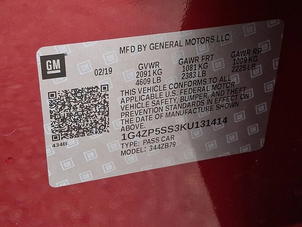 Certified 2019 Buick LaCrosse Essence w/ Sun and Shade Package image 26