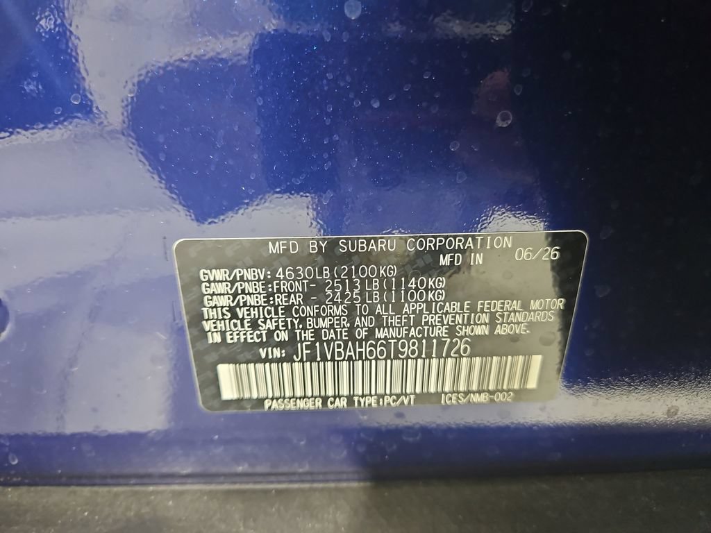 New 2026 Subaru WRX AWD/4WD image 28