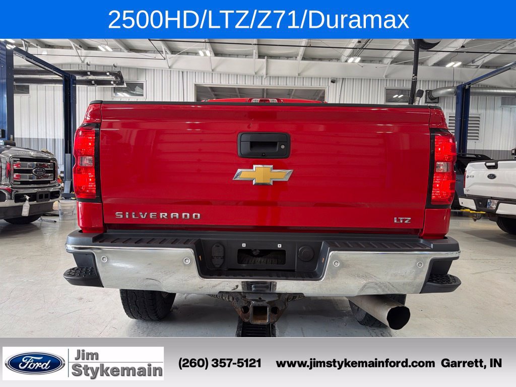 Used 2017 Chevrolet Silverado 2500 LTZ w/ Duramax Plus Package AWD/4WD image 8