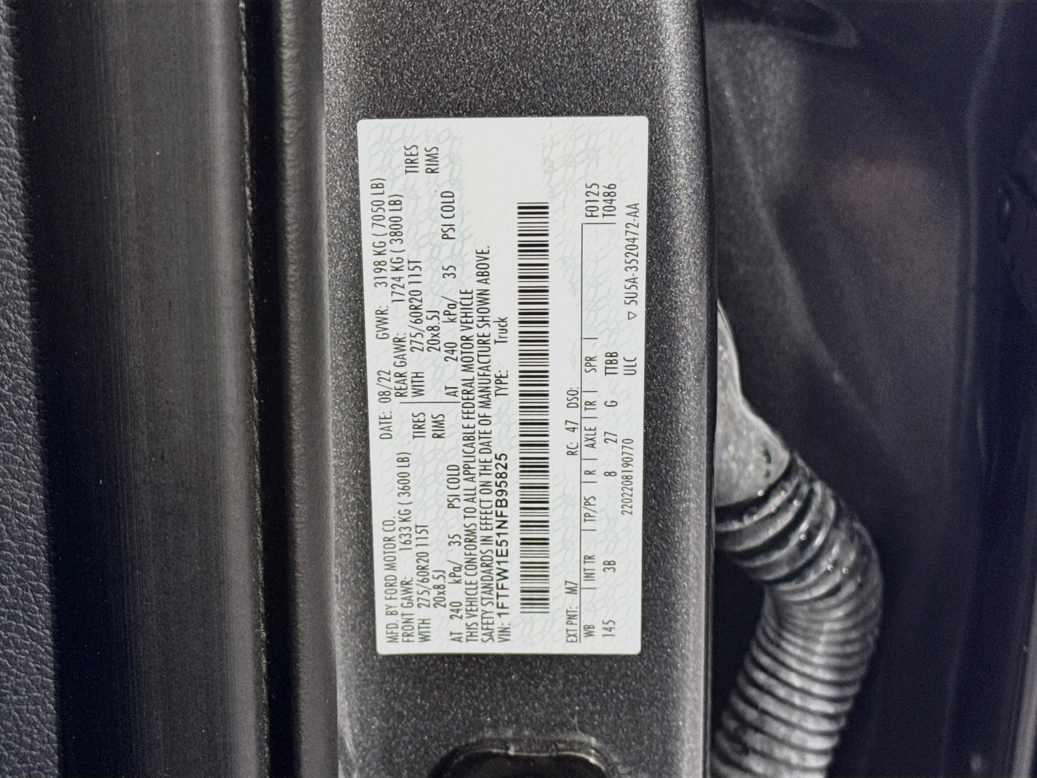 Used 2022 Ford F150 Platinum w/ Equipment Group 701A High AWD/4WD image 34