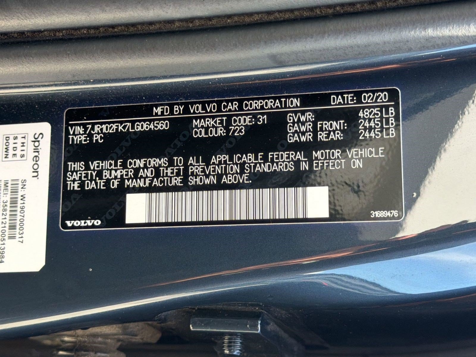 Used 2020 Volvo S60 T5 Momentum FWD image 19