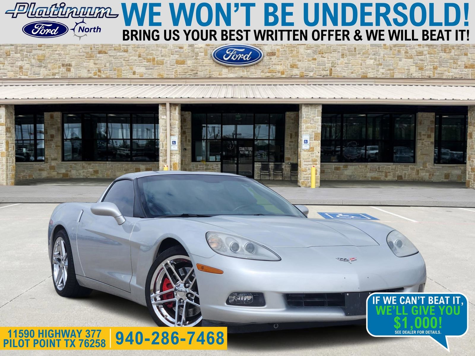 Used 2010 Chevrolet Corvette Base w/ Preferred Equipment Group image 1