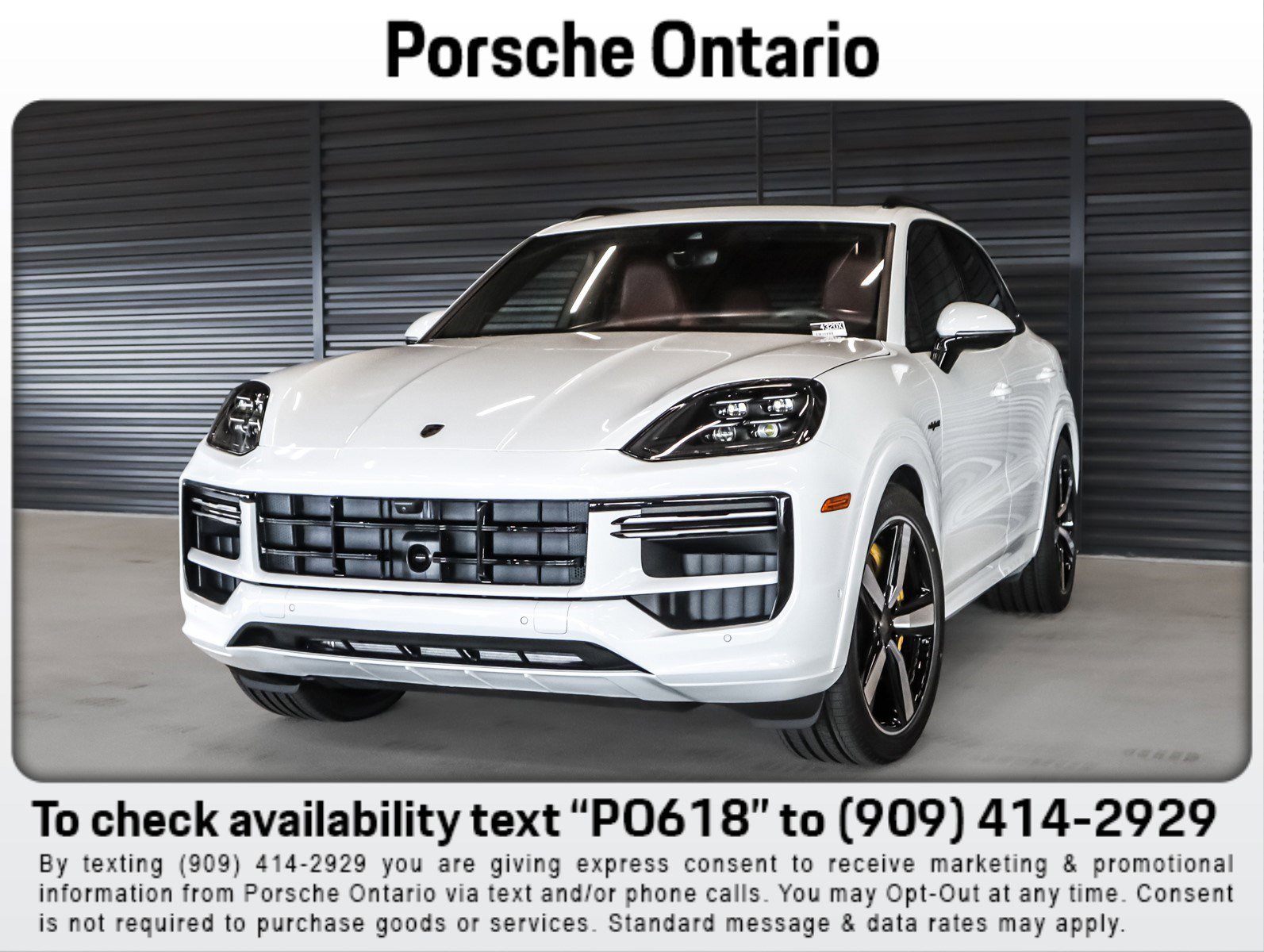 New 2026 Porsche Cayenne Turbo image 1