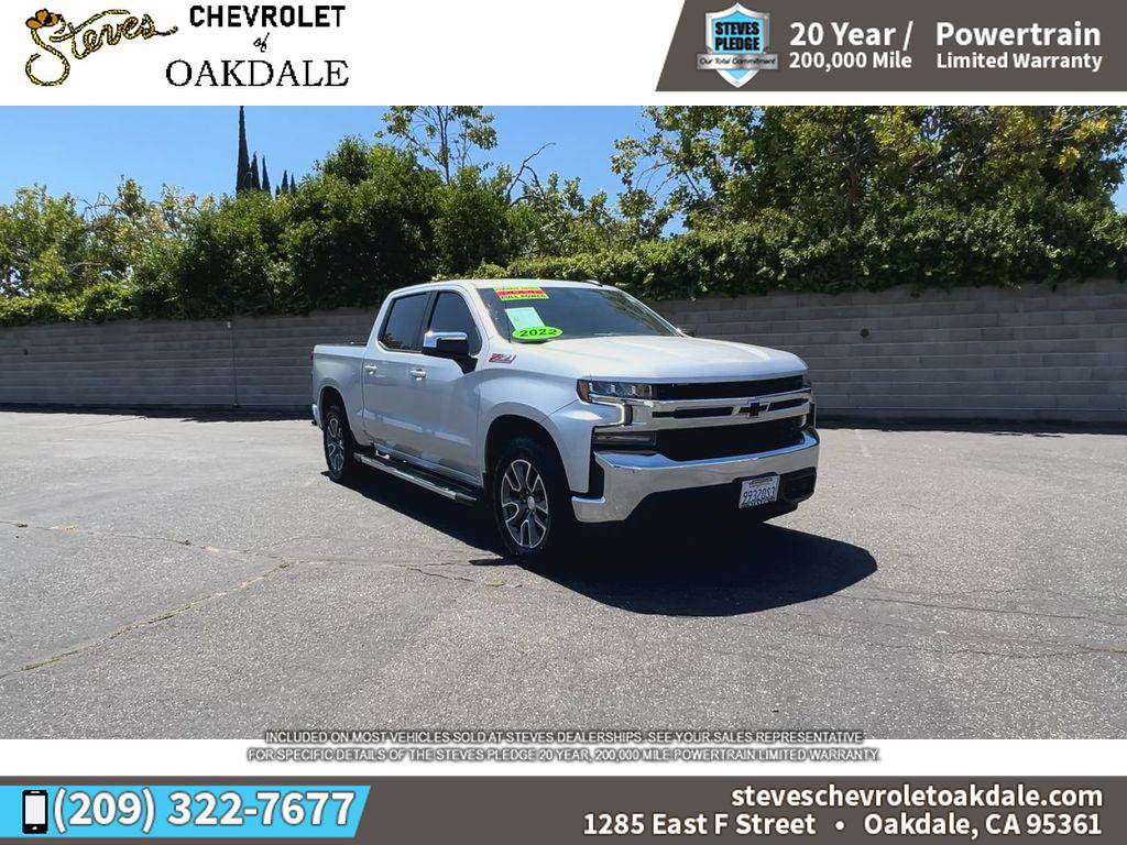 Used 2022 Chevrolet Silverado 1500 LT AWD/4WD image 3