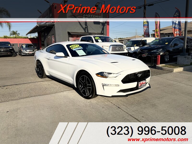Used 2021 Ford Mustang Coupe w/ Equipment Group 101A RWD image 1