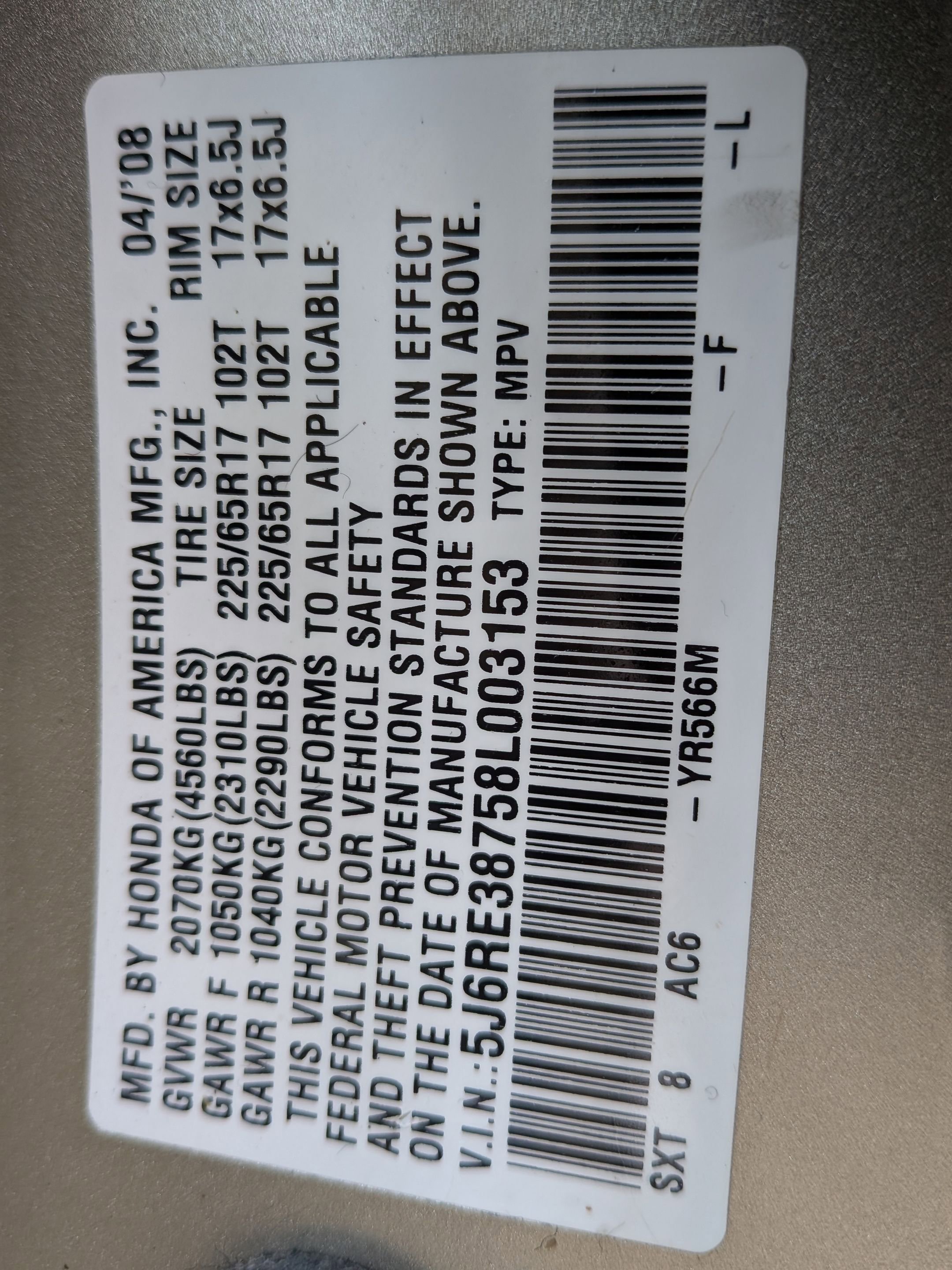 Used 2008 Honda CR-V EX-L image 34