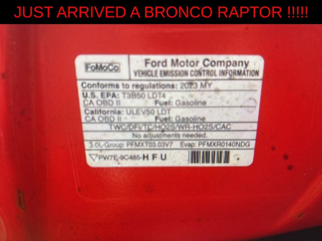 Used 2023 Ford Bronco Raptor AWD/4WD image 44