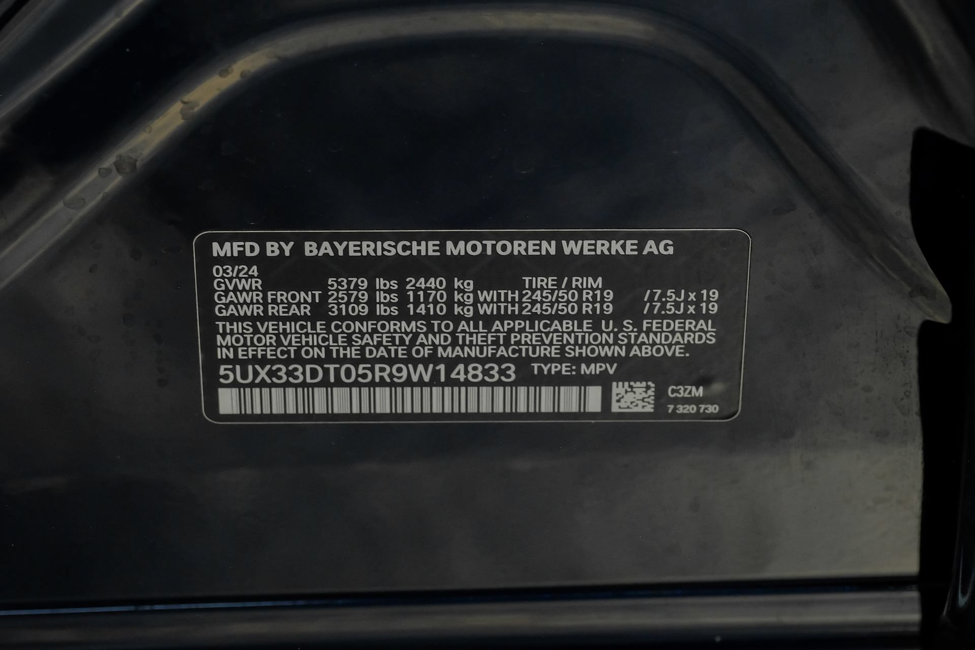 Used 2024 BMW X4 xDrive30i w/ M Sport Package AWD/4WD image 65